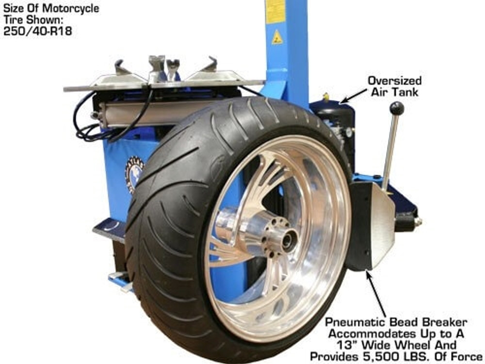 Atlas® TCWB-COMBO6 TC229 Tire Changer & WB49-2 PRO Wheel Balancer Combo
