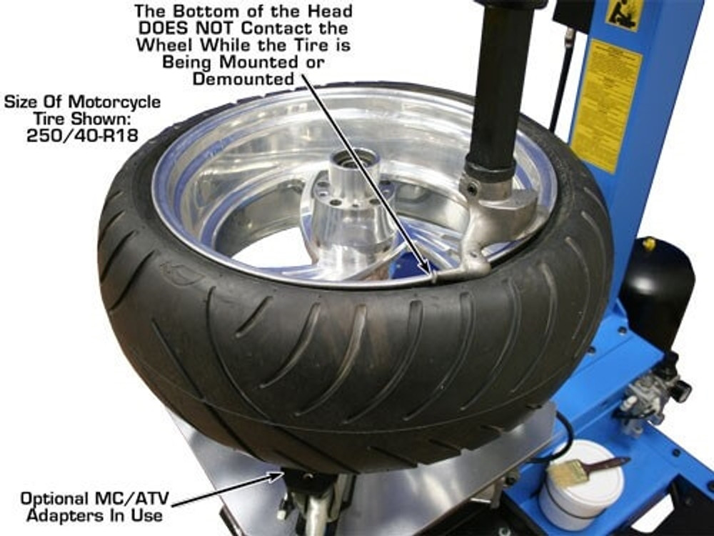 Atlas® TCWB-COMBO7 TC229 Tire Changer & Platinum PWB50 Wheel Balancer Combo