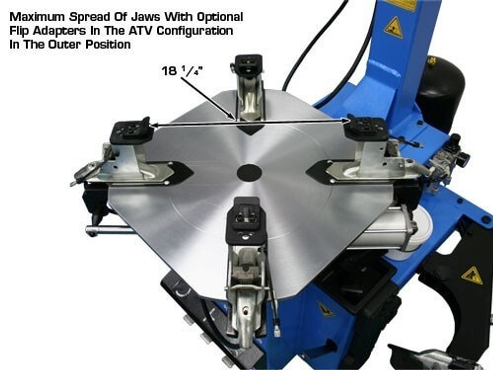 Atlas® TCWB-COMBO7 TC229 Tire Changer & Platinum PWB50 Wheel Balancer Combo