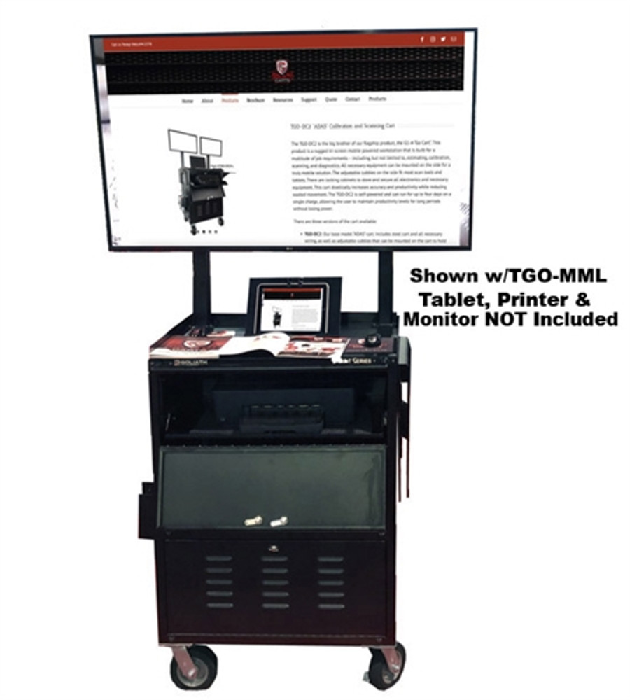 Goliath Cart TGO-DC2 "ADAS" Calibration & Scanning Cart