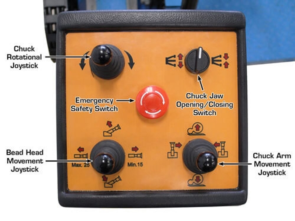 Atlas® TTC305 Automatic Heavy Duty Truck Tire Changer & WBT210 Wheel Balancer Combo