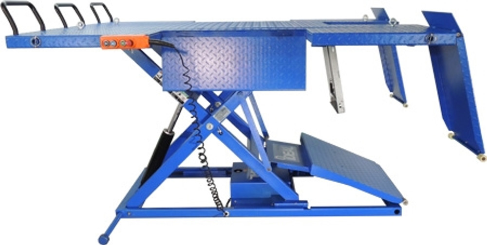 iDeal U-2200IEH-XR Elec-Hydra UTV Lift w/Integrated Motor & Retractable Ramp