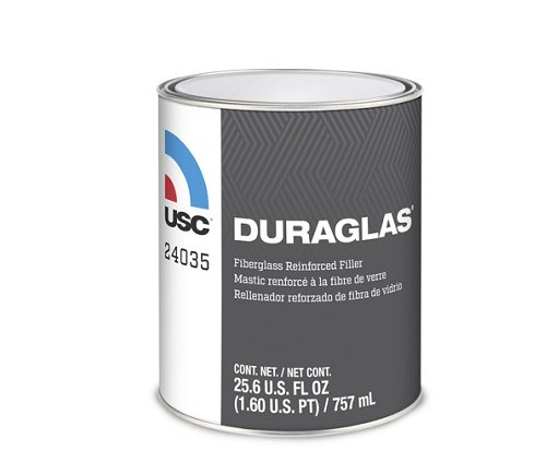 Duraglas® Fiberglass Filled Filler, Squat Quart