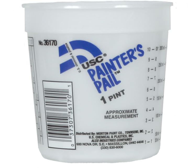 U.S. Chemical & Plastics Painter's Pail™ 1 Pint - Qty 1