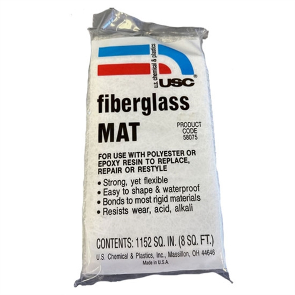 U.S. Chemical & Plastics 58075  Fiberglass Mat 8 sq. ft.