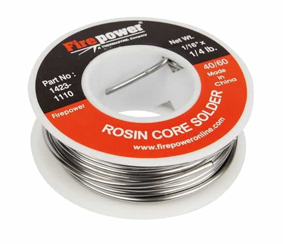 Firepower Rosin Flux Core 40/60 Solder