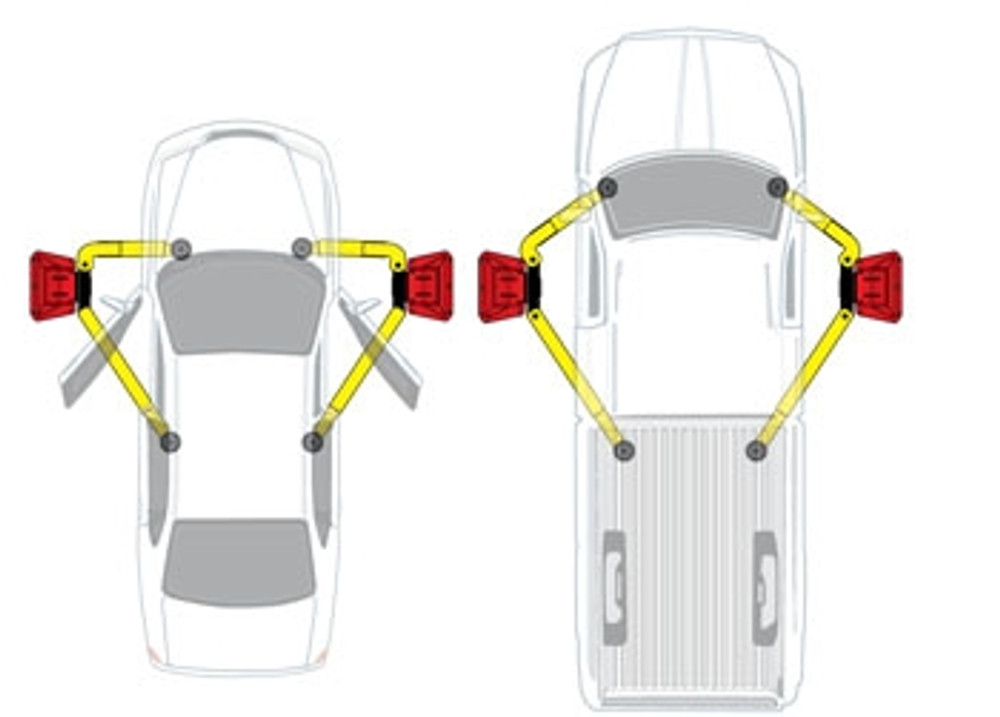 Challenger VLE10 Versymmetric® ALI 2 Post Car Lift 10,000 lbs