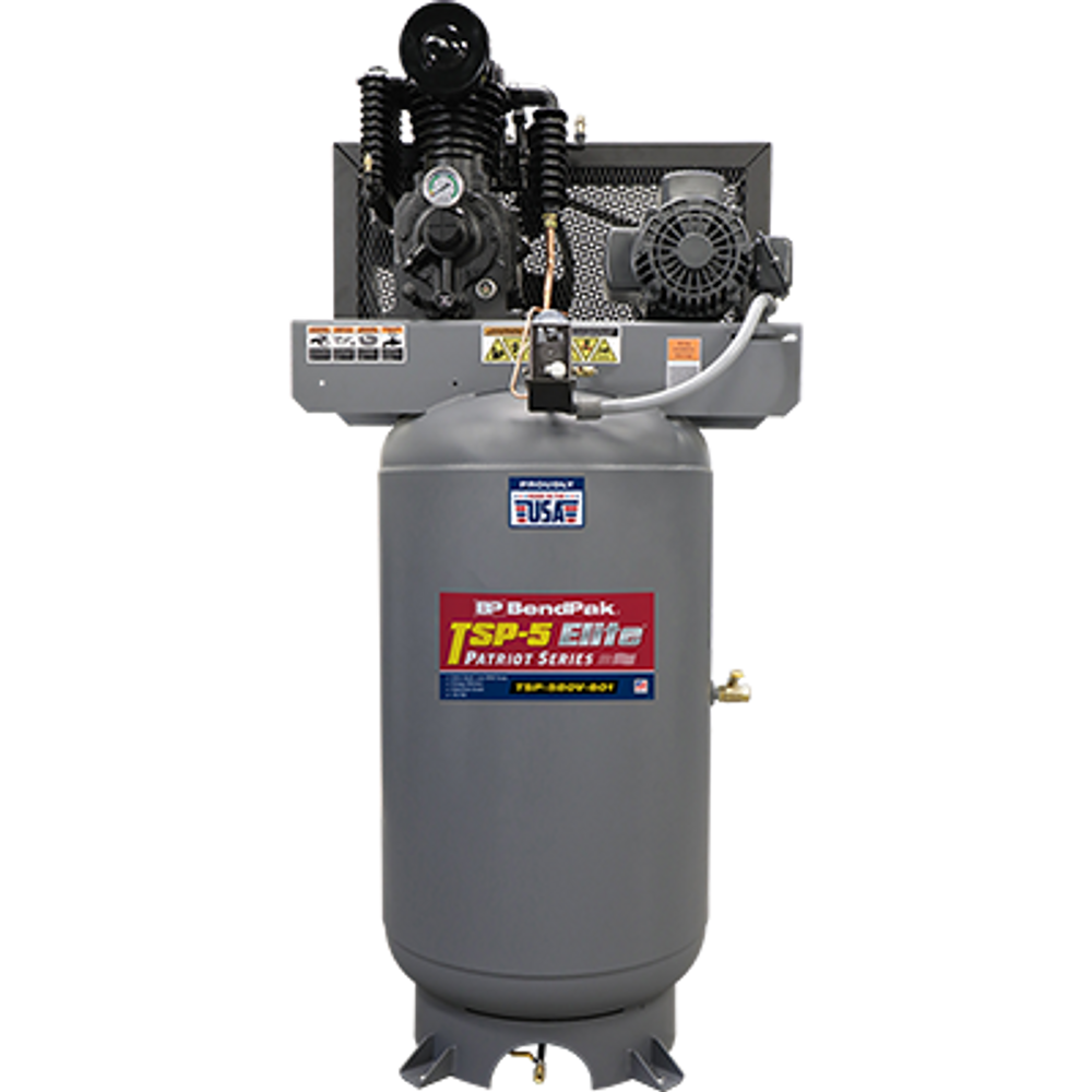 BendPak VMP-7580V-601 V-MAX Patriot 7.5HP 80 Gallon Air Compressor