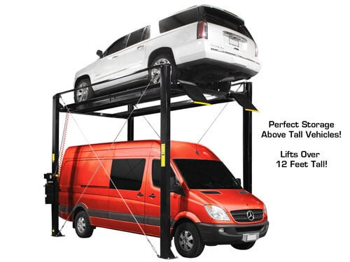 Atlas® ST-7000 Super Tall 4 Post Lift 7,000 lbs
