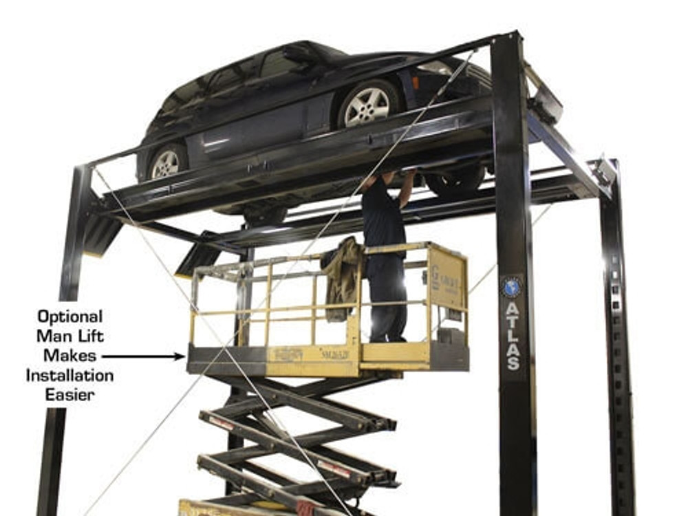 Atlas® ST-7000 Super Tall 4 Post Lift 7,000 lbs Atlas® ST-7000 Super Tall 4 Post Lift 7,000 lbs