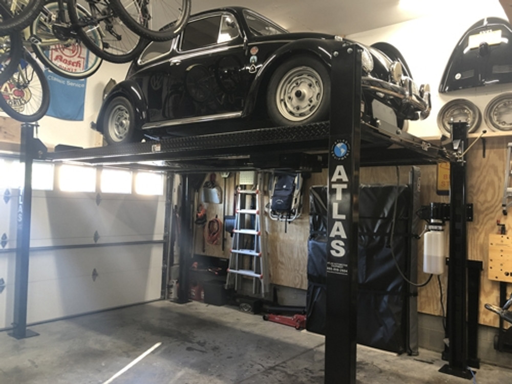 Atlas® Garage Pro 8000 Ext Ex-Tall Service/Parking 4 Post Lift 8,000 lbs