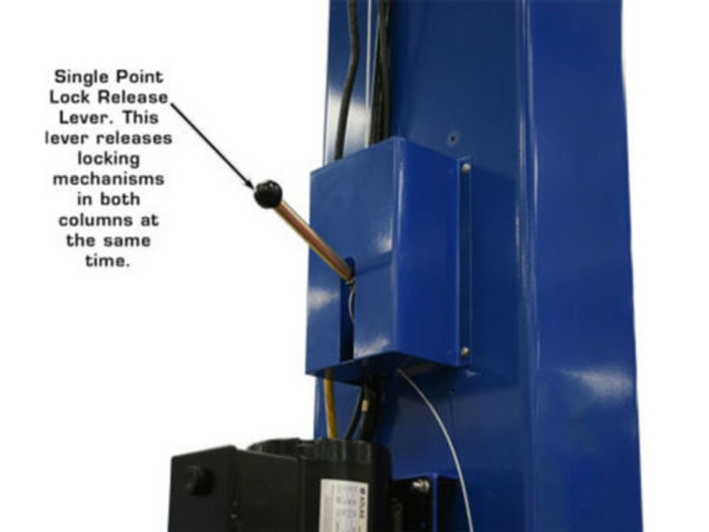 Atlas® PV10PX Symmetric/Asymmetric Heavy-Duty 2 Post Lift 10,000 lbs