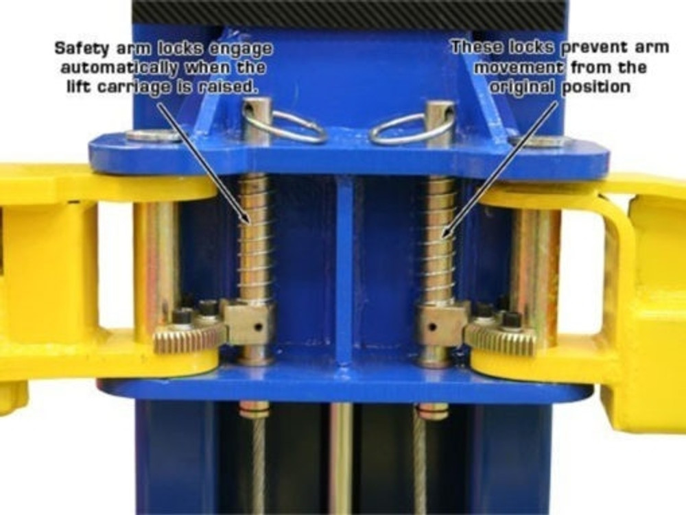 Atlas® PV15PX  Adj Height Symmetric 2 Post Lift 15,000 lbs