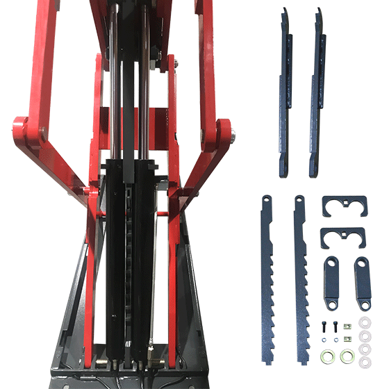 AMGO® Hydraulics XL-7 Low-Profile Full Rise Scissor Lift 7,000 lbs.