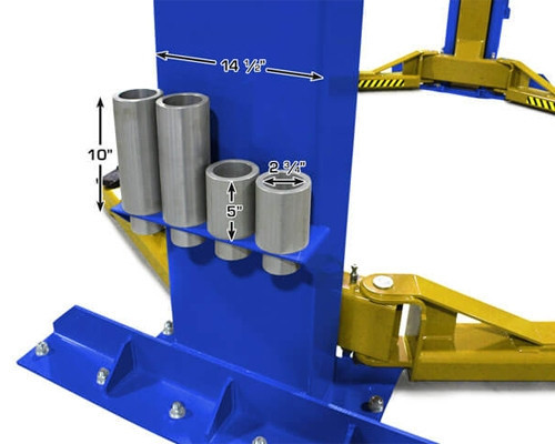 Atlas® Platinum PVL15 ALI Certified 2 Post Lift 15,000 lbs w/Ext Kit