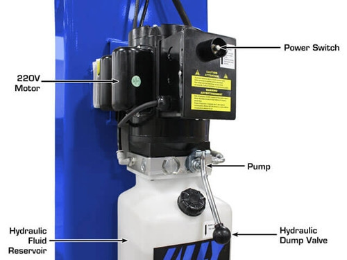 Atlas® Platinum PVL15 ALI Certified 2 Post Lift 15,000 lbs w/Ext Kit