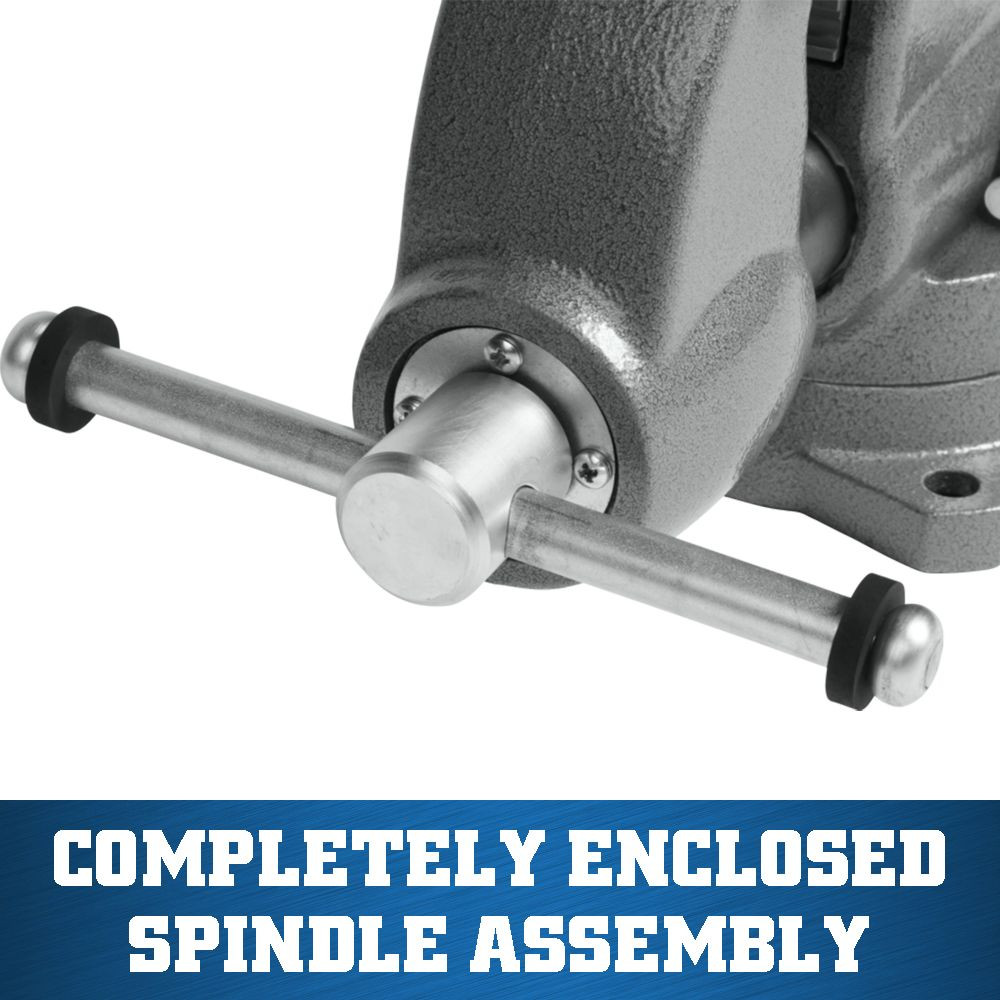 Wilton 28825 3 1/2" Combination Pipe & Bench Vise w/Swivel Base