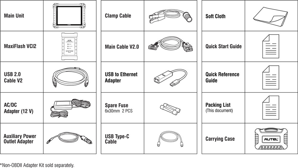 Autel MaxiSys MS909S2 Diagnostic Scan Tool w/MaxiFlash VCI2