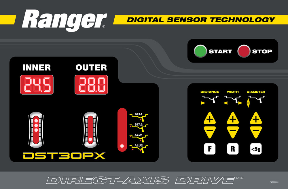 Ranger DST30PX Wheel Balancer w/40mm Shaft