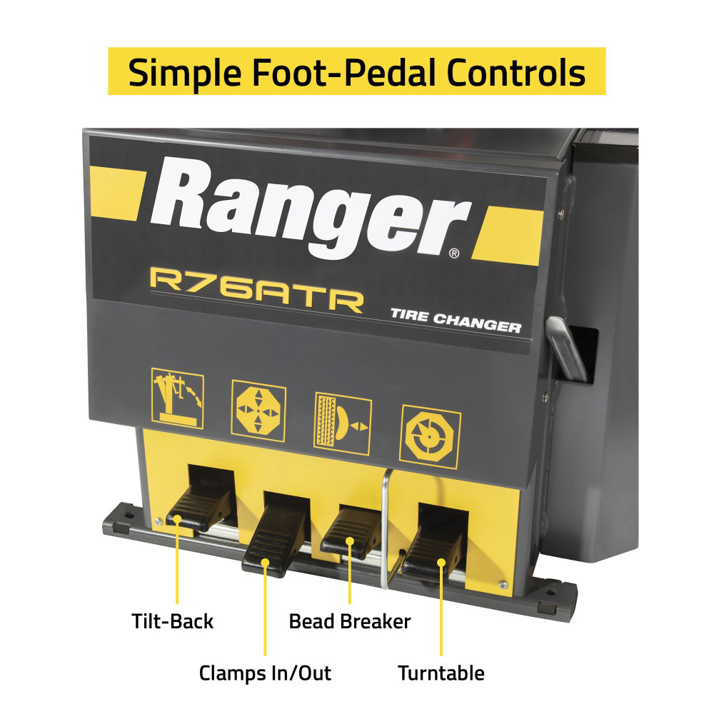 Ranger R76ATR NextGen™ Tilt-Back Tire Changer w/Assist Tower & DST30PX Wheel Balancer Combo