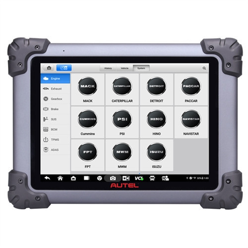 Autel MaxiSys MS908CVII Commercial Vehicle Diagnostics Tool Bundle