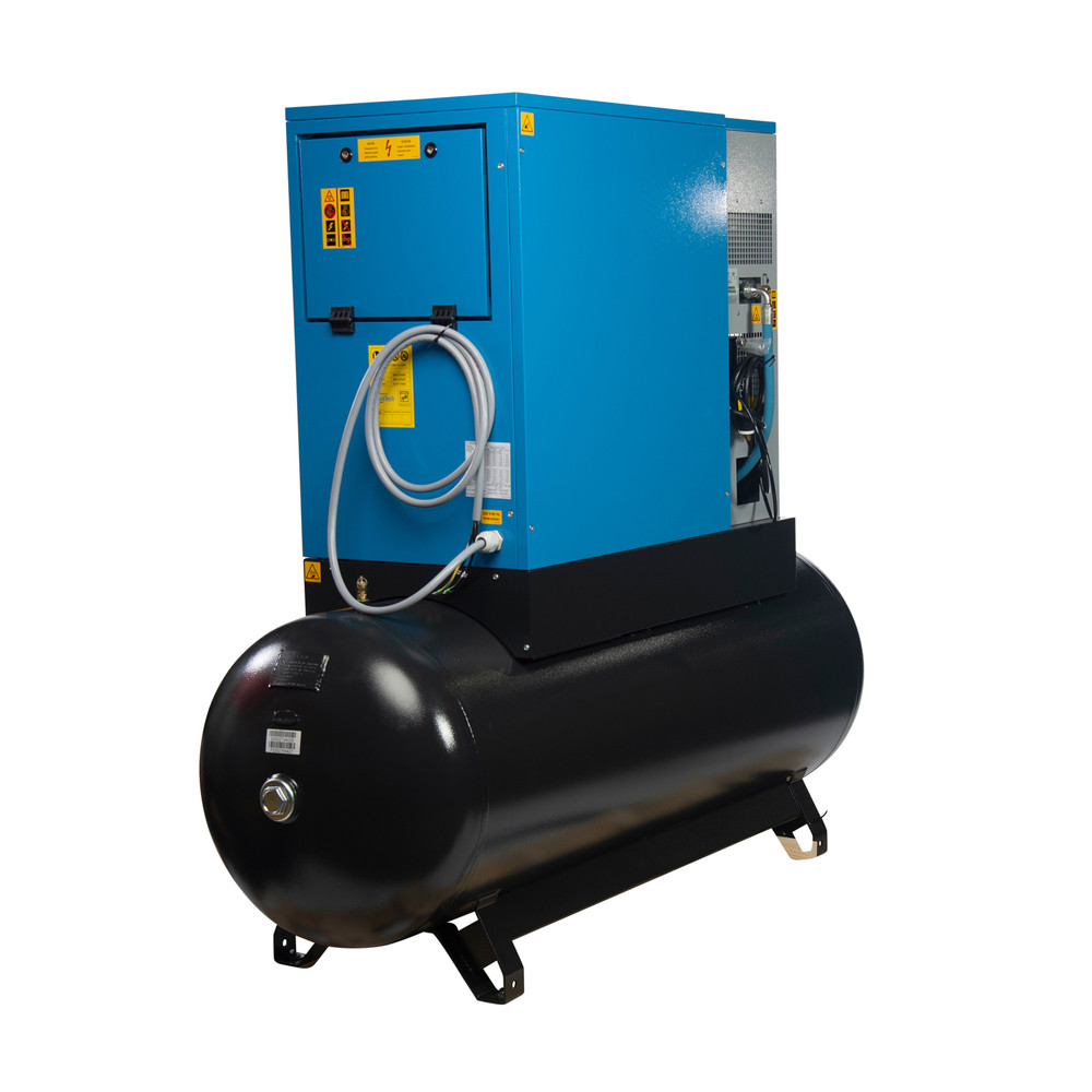 ABAC AS-7.5503TMD7 7.5HP 71G 3Ph Rotary Screw Air Compressor w/Dryer