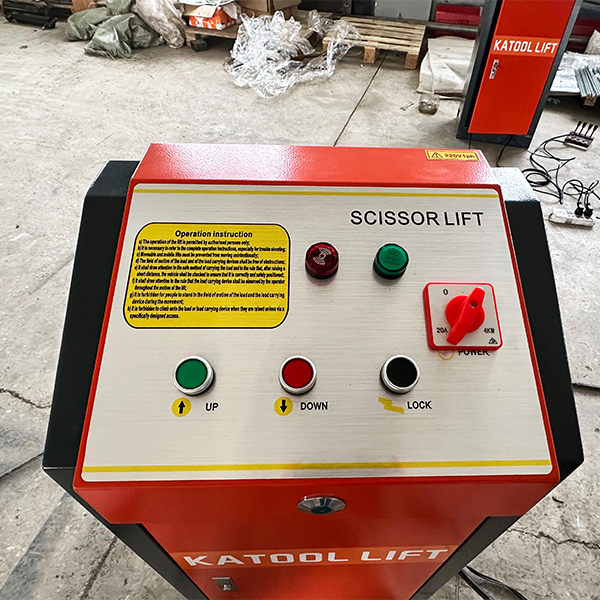 Katool KT-X90E Electric Mid-Rise Scissor Lift 8,000 lbs