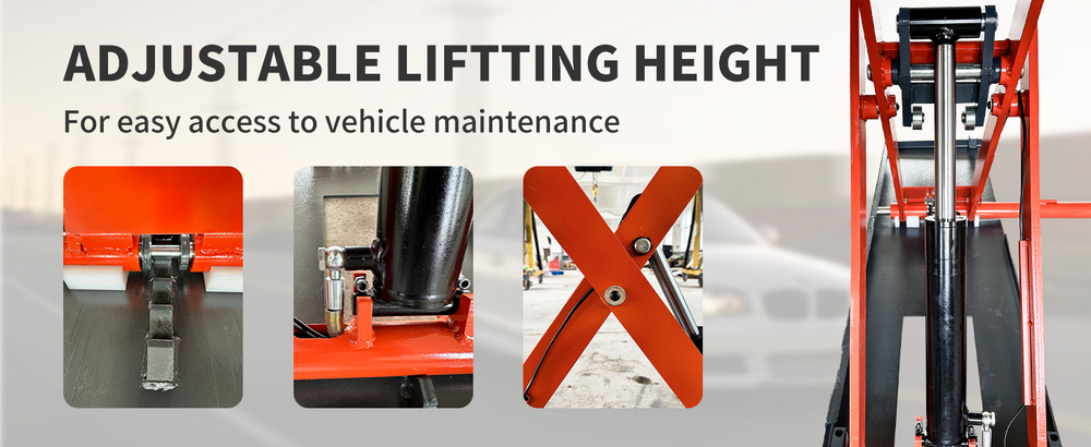 Katool KT-X90E Electric Mid-Rise Scissor Lift 8,000 lbs