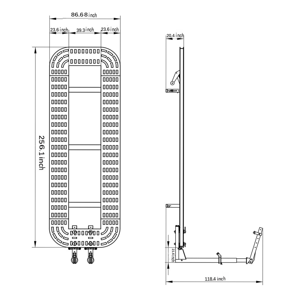 Katool KT-299U 20Ft Frame Machine