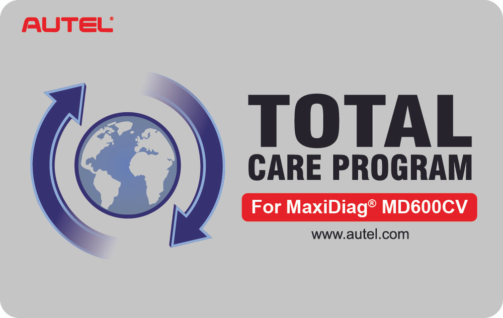 Autel MD600CV Total Care Program Card