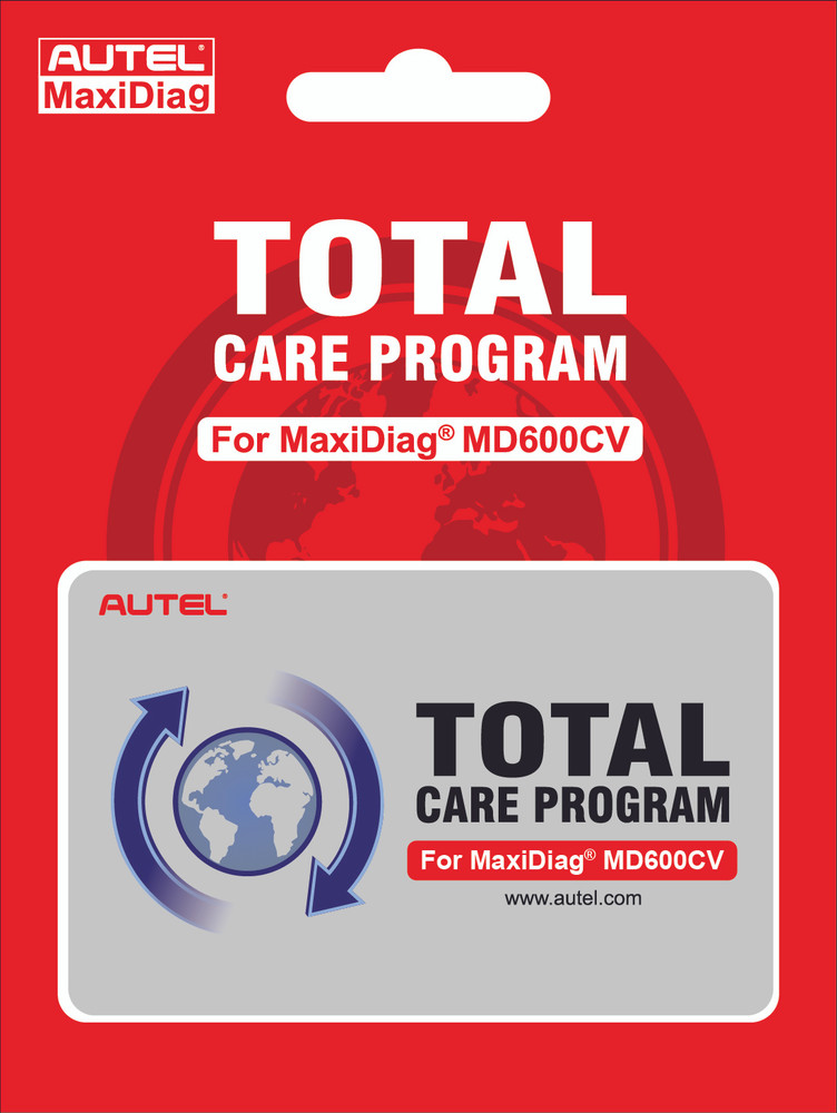 Autel MD600CV Total Care Program Card