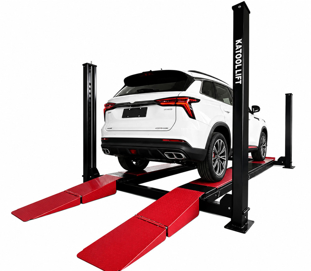 KaTool KT-4M110PA Four Post Alignment Vehicle Lift 11,000lbs