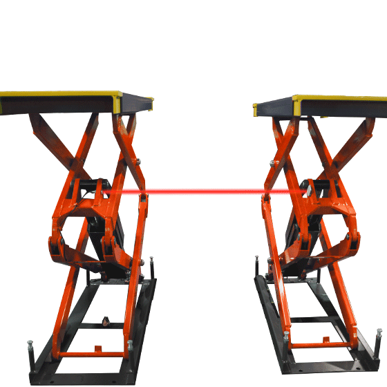 AMGO® Hydraulics XL-10F Flush Mount Full Rise Scissors Lift 10,000 lbs