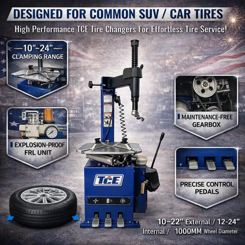Torin JUNY-BTJ3 3-Pedal Tire Changer