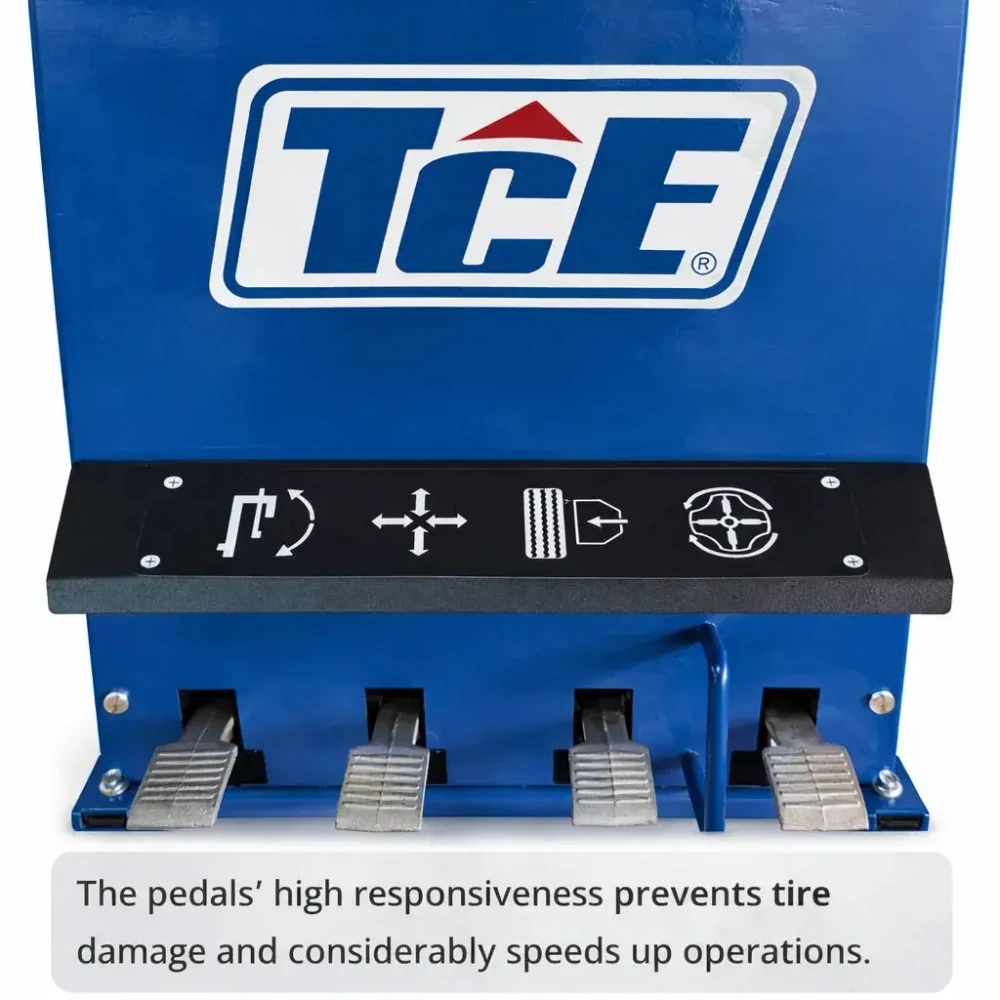 Torin BTJ2JQ+JUNY-BTJ2FZB Tilt-Back Tire Changer w/Helper Arm