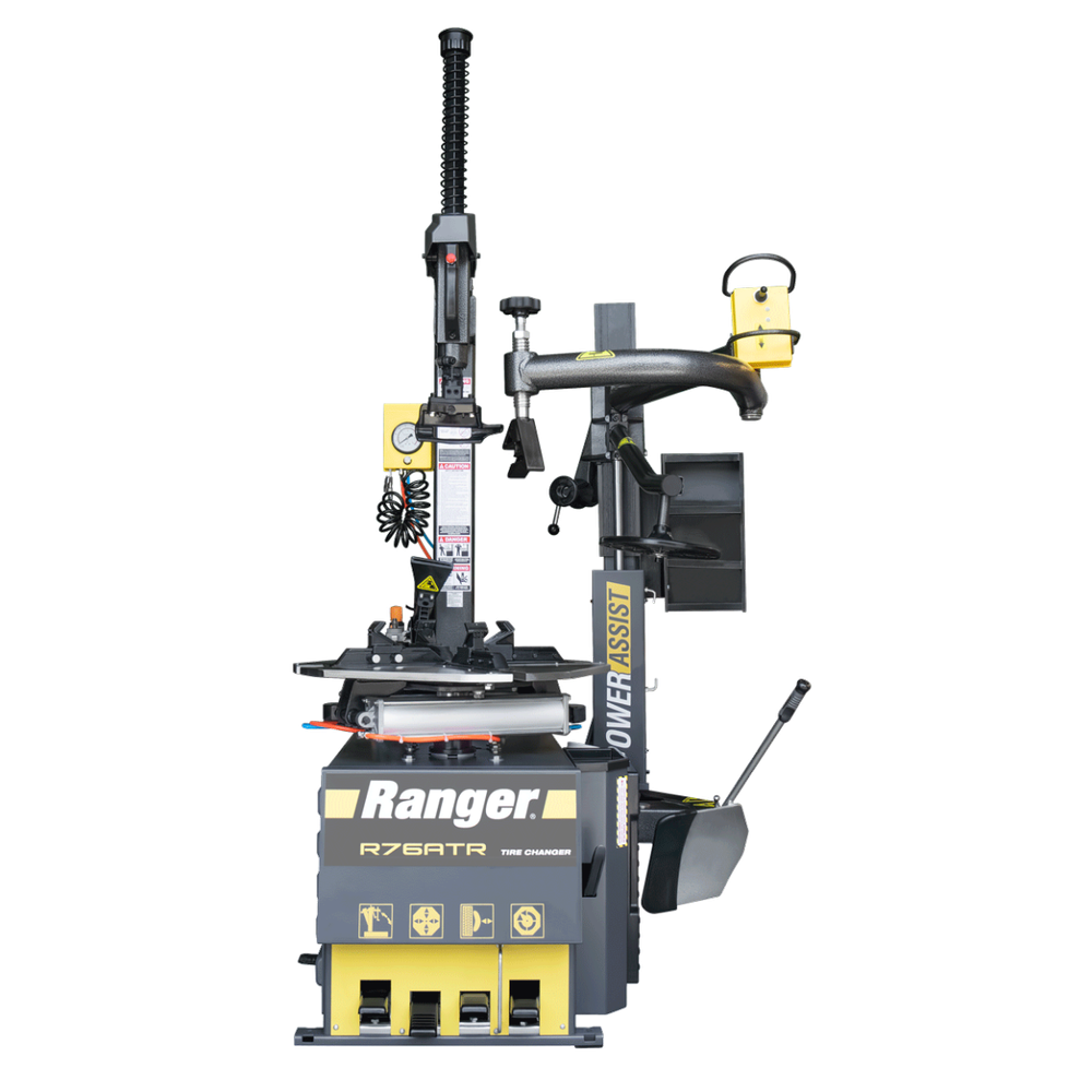 Ranger R76ATR-L Tilt-Back 110V Tire Changer w/Assist Tower & DST2420X Wheel Balancer Combo