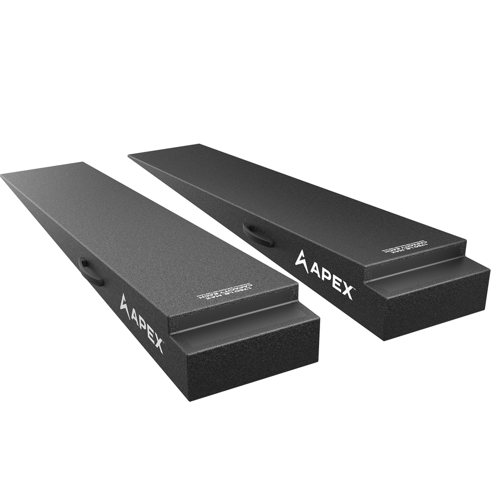Apex AR-670-55-TR 72" Lightweight Foam Trailer Ramp Kit w/7" Height