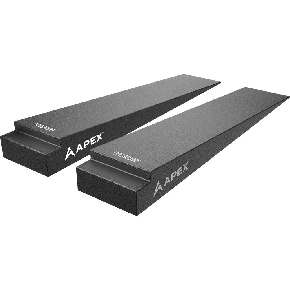 Apex AR-670-55-TR 72" Lightweight Foam Trailer Ramp Kit w/7" Height