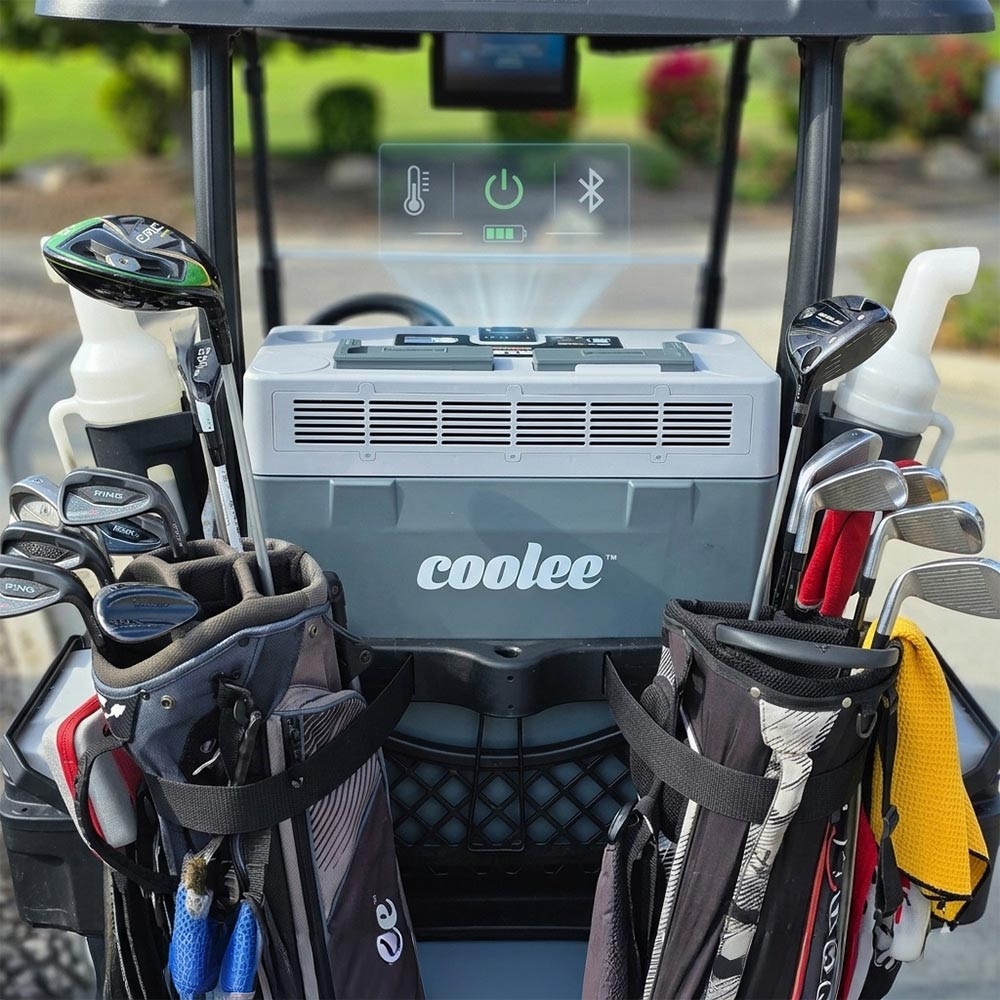 Cool Boss™ Coolee Tour-LX Portable Air Cooler, Ice Chest, Bluetooth Audio & Power Bank