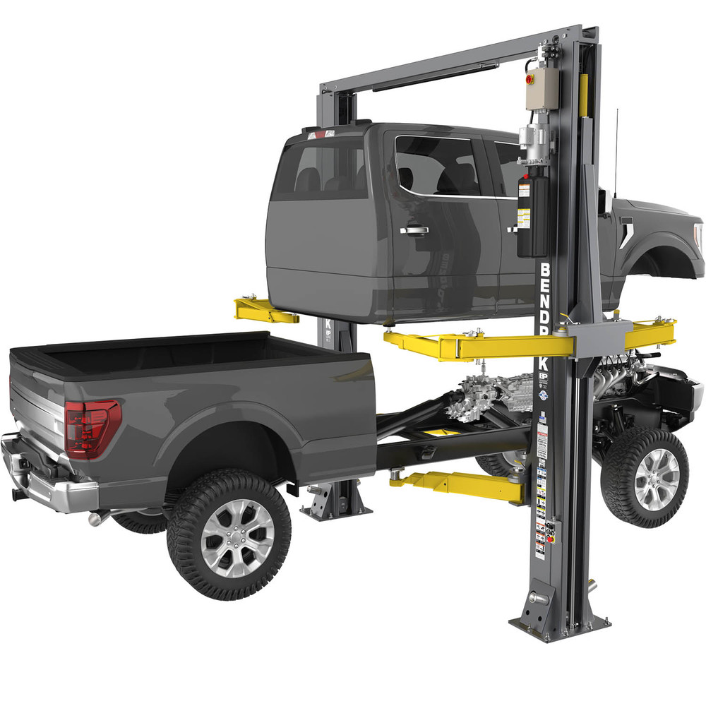 BendPak OctaFlex 12DPS 2 Post Lift 12,000 lb & 6,000 lb w/Auxiliary Lift-Assist System