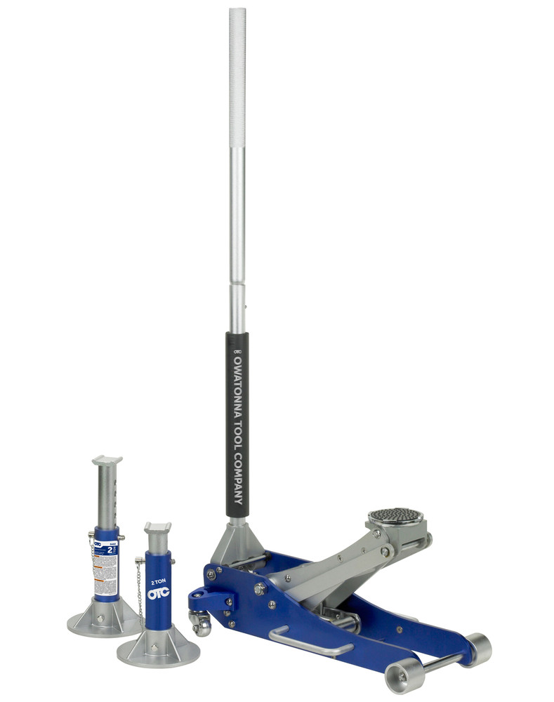 OTC LDJA2 2-Ton Aluminum Racing Jack & Stand Set