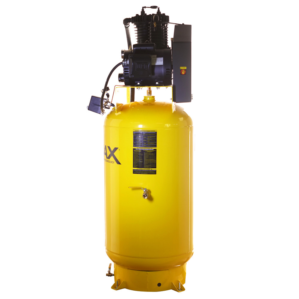 EMAX ES05V080I1 Silent Air 5HP Two Stage 19CFM 80G Electric Air Compressor
