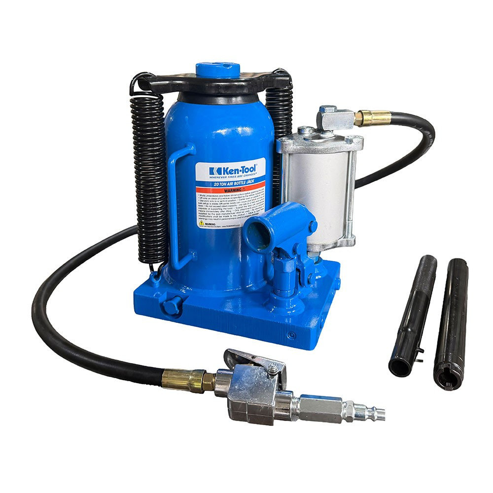 Ken-Tool 21101 20-Ton Air/Hydraulic Bottle Jack