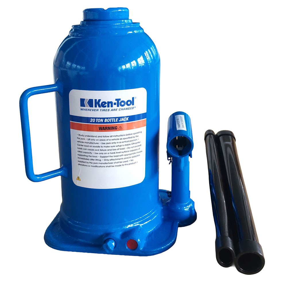 Ken-Tool 21105 20-Ton Hydraulic Bottle Jack