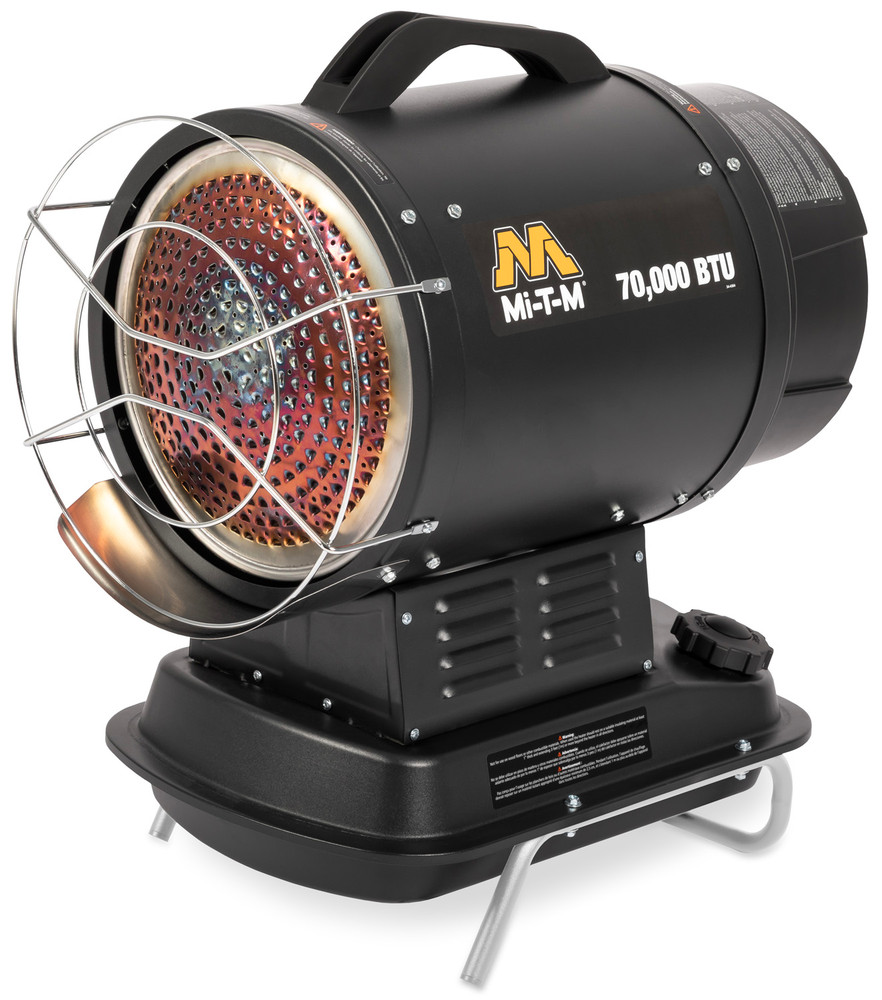 Mi-T-M MHR-0070-0M10 Kerosene Radiant Heater w/70,000 BTU