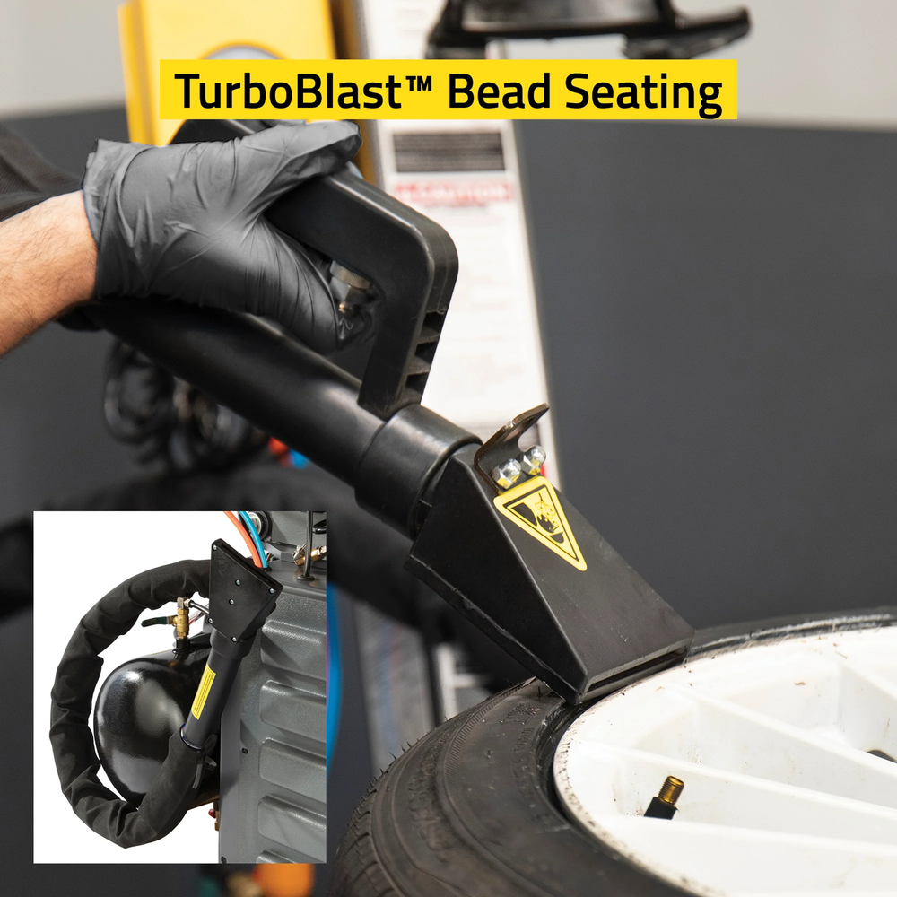Ranger R76ATR NextGen™ Tilt-Back Tire Changer w/Assist Tower & LS45DS Sonar 3D Wheel Balancer Combo