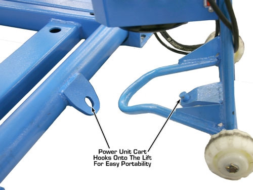 Atlas Automotive Equipment Kwik Bay Open Center Portable