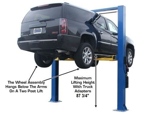 Atlas Automotive Equipment 9OHSC (SS) Symmetric 2 Post