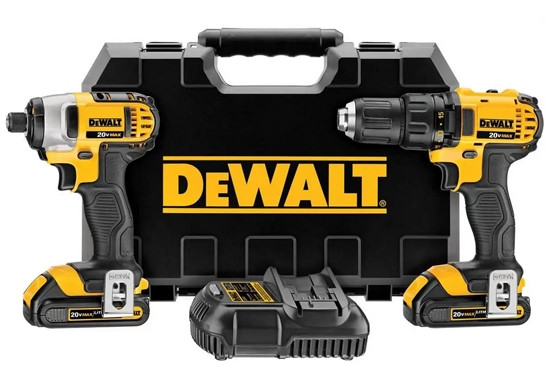 Dewalt DCK280C2 20V MAX Lithium Ion Compact Drill and Driver Combo