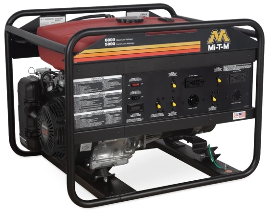 Mi-T-M 6000W Gas Generator w/Honda Engine